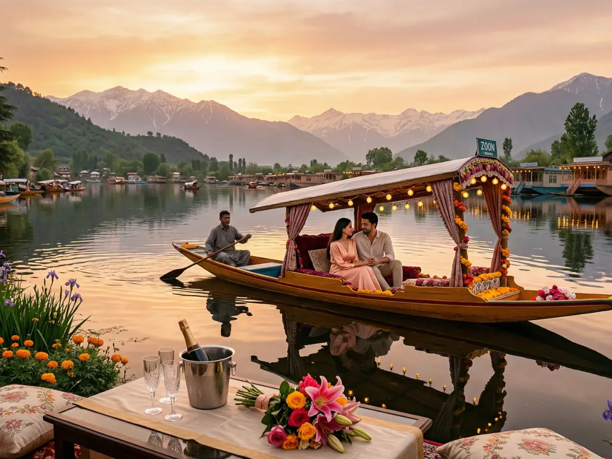 Magical Kashmir Honeymoon